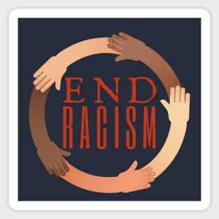 End Racism Sticker